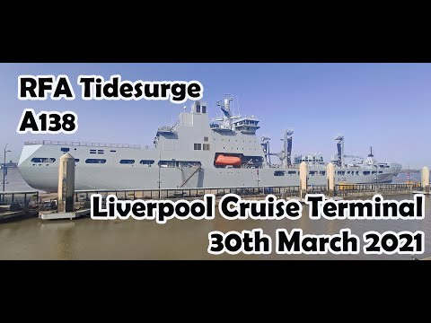 RFA Tidesurge in Liverpool