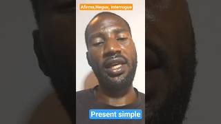 Present simple? Sabes?