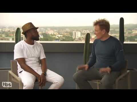 Ghanaian comedian Kalybos schools renowned American TV personality Conan O'brien