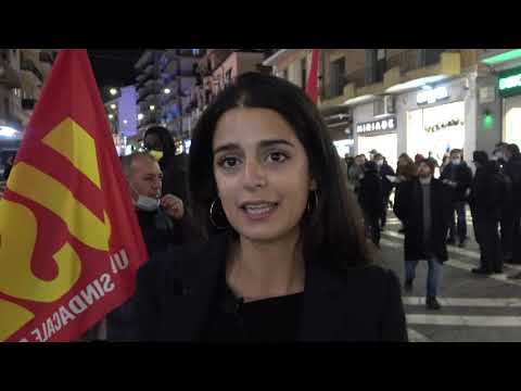 Da Reggio Calabria a Cosenza le sinistre in piazza contro il Governo Draghi. VIDEO