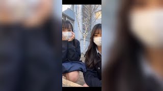 中庭で座ってると周り見えるくない？