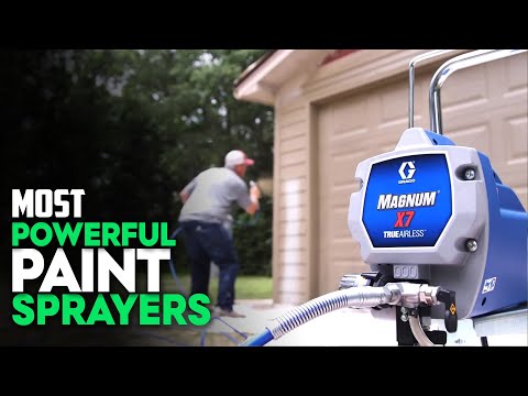 Most Powerful Airless Paint Sprayer: Graco Magnum X7