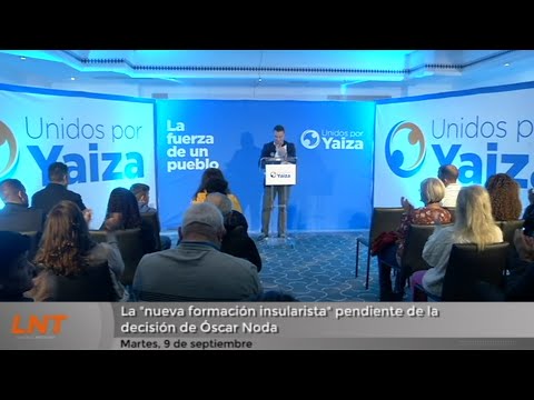 La "nueva formación insularista", pendiente de la decisión de Óscar Noda