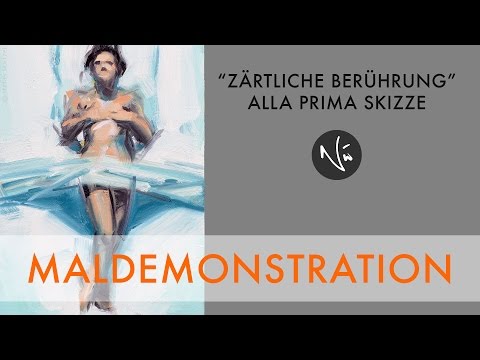 MALDEMONSTRATION -  Zärtliche Berührung