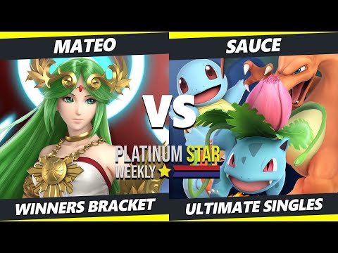 PSW S15:W5 - Mateo (Palutena) Vs. Sauce (Pokemon Trainer) SSBU Ultimate Tournament