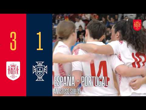 RESUMEN | AMISTOSO SUB-19 FEMENINO | España 3-1 Portugal