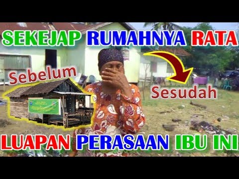 V3B #170 I SEKETIKA RUMAH IBU INI RATA DENGAN TANAH DAN PERASAANNYA I RTLH KETAPANG