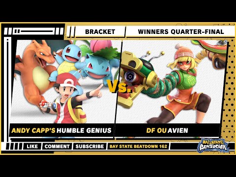Bay State Beatdown 162 - Humble Genius (Pokemon Trainer) VS Avien (Min Min) - Smash Ultimate - SSBU