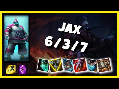 Jax vs Singed NA Challenger TOP (6/3/7) Gameplay Replay - Patch 10.23