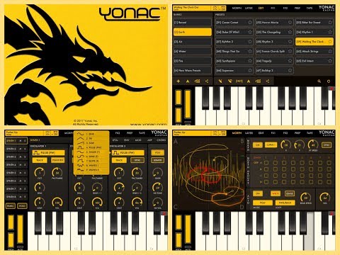 KASPAR Super-Synthesizer by Yonac First Look Demo for the iPad