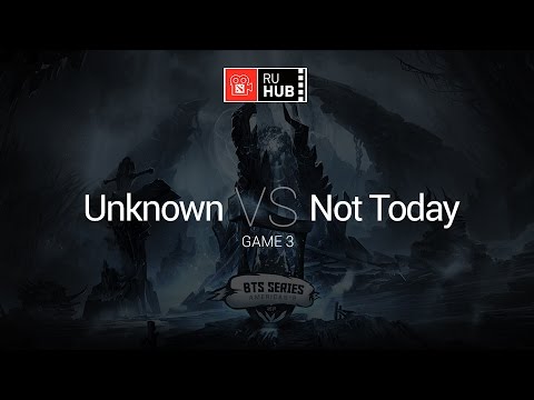 Unknown - Not Today, game 3, BTS Americas