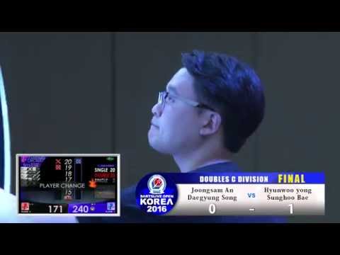 DARTSLIVE OPEN 2016 KOREA -DOUBLES C DIVISION FINAL
