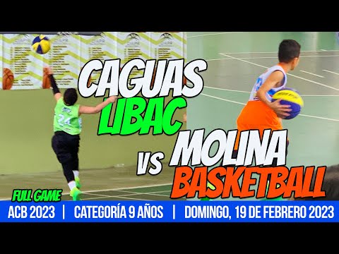 Caguas Libac vs Molina Basketball 🏀 Torneo ACB 2023,  9U Serie Regular - Juego 4
