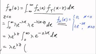 The Difference of Two Independent Exponential Random Variables