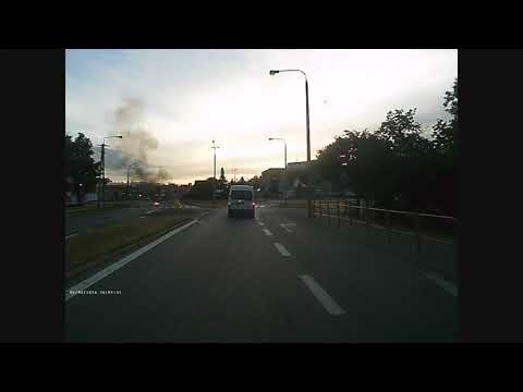 Człowiek oblał się benzyna i podpalił  Augustów ! Szoker !