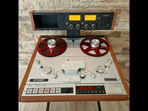 Studer A820 Master Recorder 1/4" 2-Track, Fully Restored to Top Condition image 14