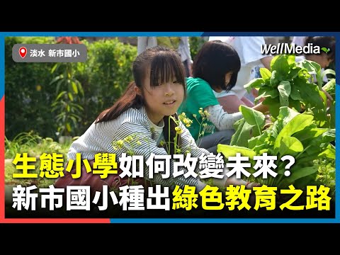 讓孩子接近大自然！新北市新市國小種出非典型綠色教育之路【Well Talk】