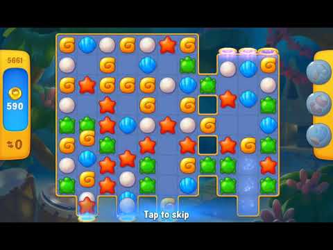 Fishdom 2021 - Level 5661   #playrix #fishdom #gaming