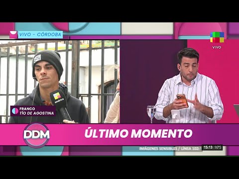 🔴 LA MADRE DE AGOSTINA VEGA MÁS COMPLICADA + FRANCO TÍO DE LA NENA ASESINADA EN CÓRDOBA