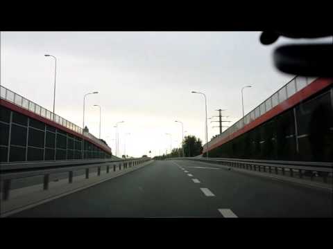 Przejazd krajową 44 przez węzeł Sośnica w Gliwicach