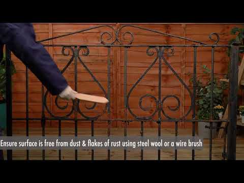 How to use Nitromors Anti-Rust Brushable Metal Paints