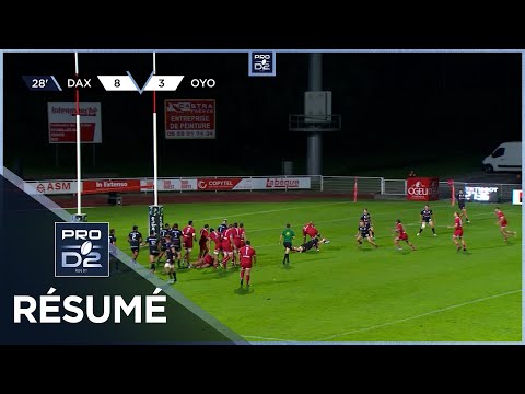 PRO D2 Saison 2024-2025 J07 - Résumé US Dax - Oyonnax Rugby