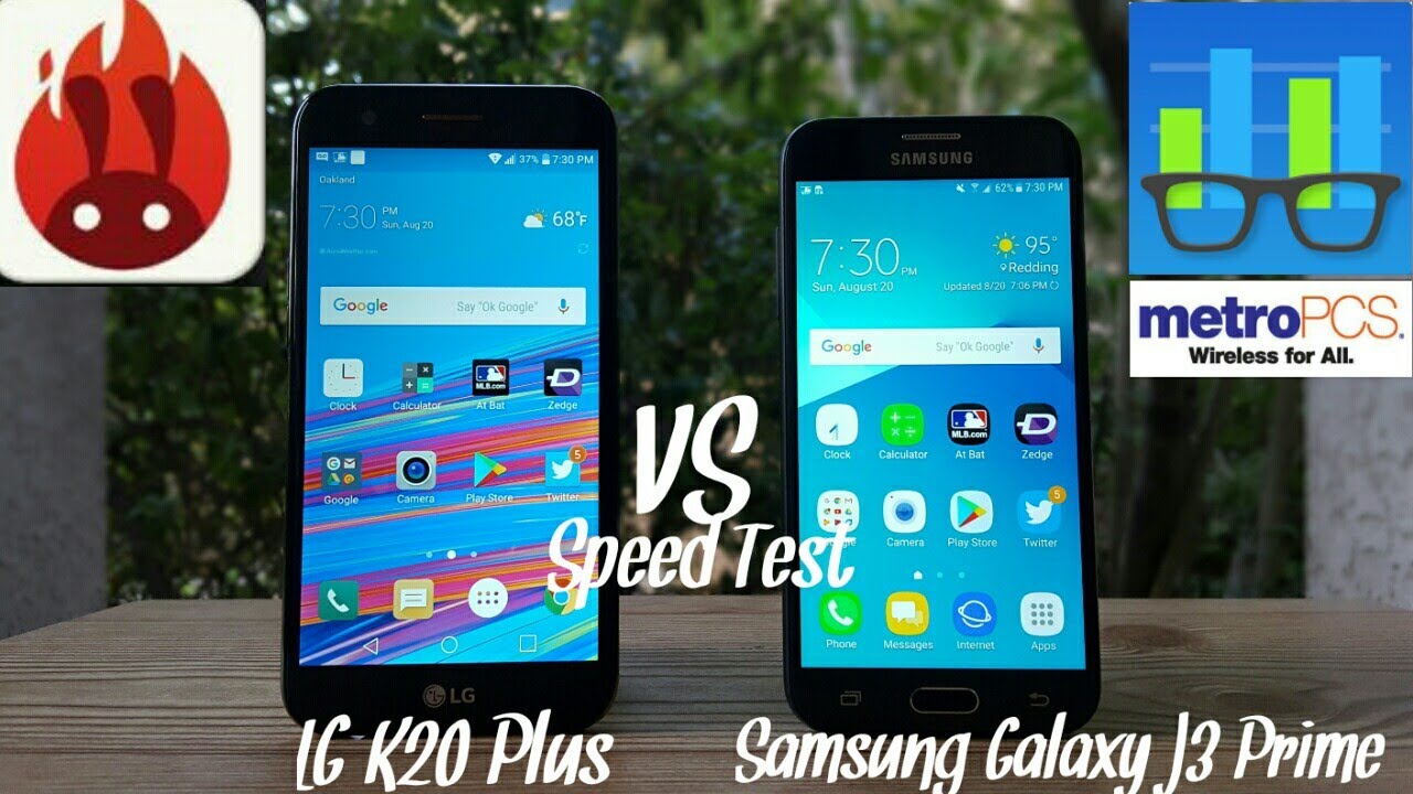 LG K20 Plus vs Samsung Galaxy J3 Prime Speed Test
