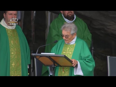 Messe de 10h du 20 juin 2022 à Lourdes