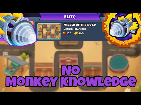 ELITE Dreadbloon Tutorial || No Monkey Knowledge || Middle of the Road BTD6