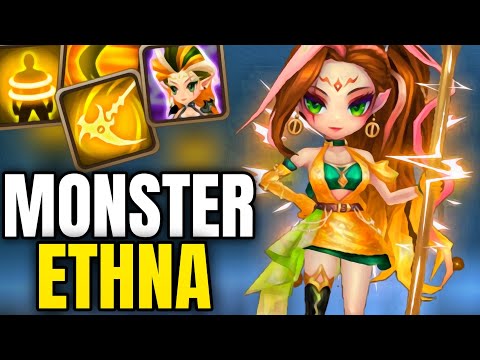His SPD-Beast Ethna is a Nightmare for His Enemies! - Summoners War