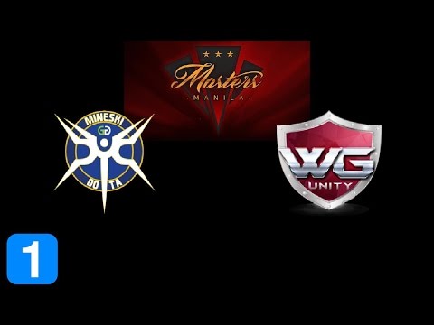 Mineski vs WG.Unity Game 1  Masters Manila 2017 Highlights Dota 2