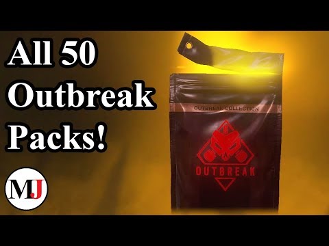 All 50 Outbreak Packs Opened! - Rainbow Six Siege