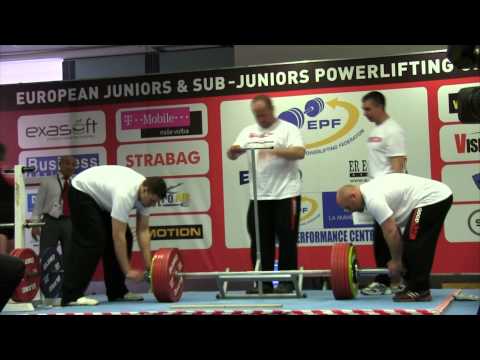 Julian Lysvand and Andrè Midtby (Junior European Championship Powerlifting 2013)