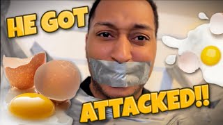 GETTING ATTACKED!! | Dwayne's Punishment for Try Not to Laugh!!