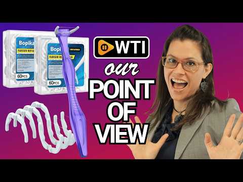 Bopika Long Reach Dental Flosser Starter Kit | 1 Reusable Handle & 120 Extra-Strength Refills - WTI product video review
