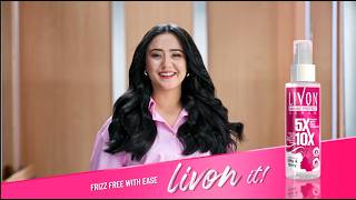 Frizz Free Hair Anytime, Anywhere - Livon it !