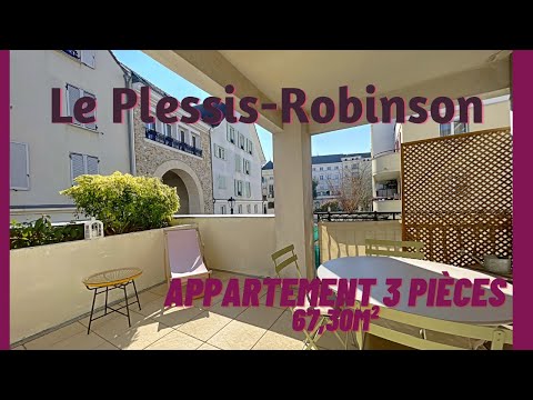 Achat Appartement T3,  Le Plessis-Robinson - Cité Jardin - 67,30m² avec Terrasse