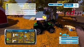 preview picture of video 'Landwirtschaft Simulator xbox 360 #010'
