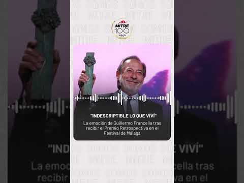 Gala Homenaje Guillermo Francella - 28 Festival de Málaga