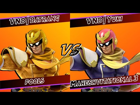 Batrang (Captain Falcon) vs Yuki (Captain Falcon) - Pools - Maheshvitational 3