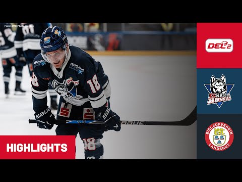 DEL2: EC Kassel Huskies vs. EV Landshut | Highlights