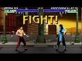Ultimate Mortal Kombat Trilogy MK2 Liu Kang Genesis Mode