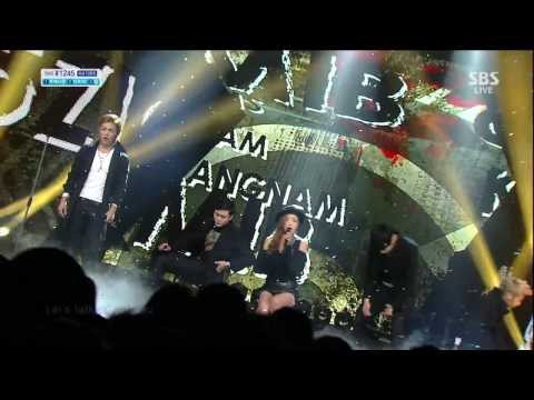 01 12 2013 M I B   너부터잘해 Feat  보미 of A Pink @ Inkigayo Comeback Stage   1080
