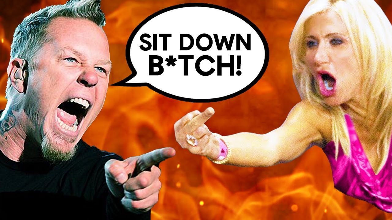 Rock Stars Flipping Out At Fans In Concert