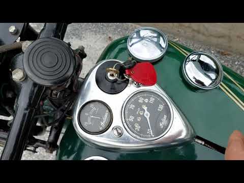 1940 Indian Sport Scout Motorcycle