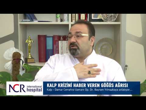 Kalp krizini haber veren göğüs ağrısı