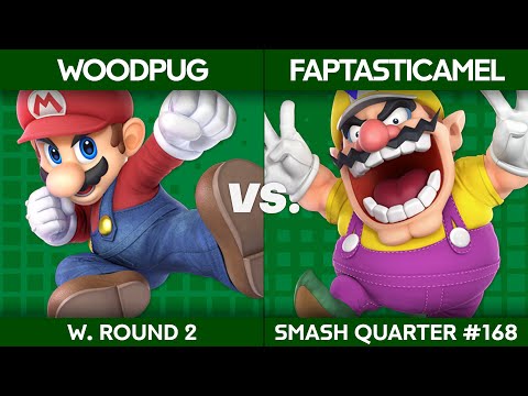 Smash Quarter 168 - Woodpug (Mario) v FaptastiCamel (Wario): Winners Round 2