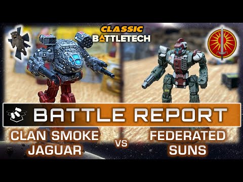 BATTLETECH Smoke Jaguar vs Federated Suns | Classic Battle Report | ilClan Era