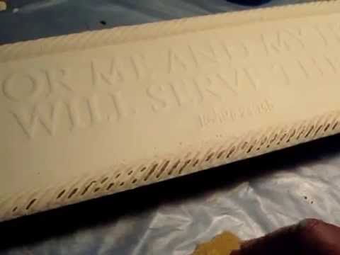 Chalk Painting Metal Series - Wall Art Video #3 Distressing