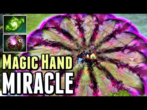 Invoker Dota 2 Miracle- Magic Hand With Refresher Orb and Octarine Core Epic Gameplay